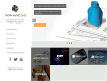 Tablet Screenshot of advanc3d-tec.com